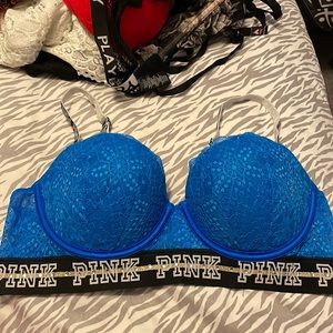 blue Pink bra